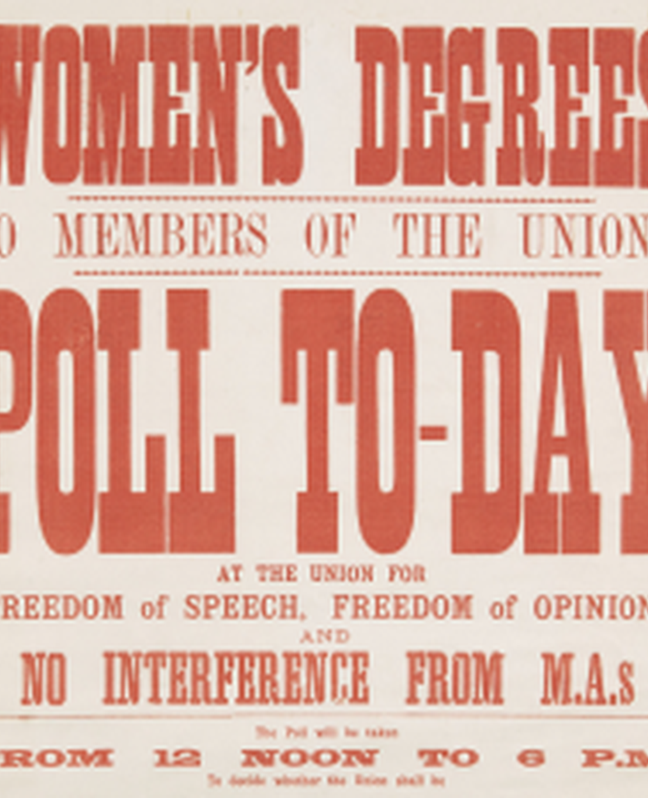 Image of Women’s Degrees, 1897